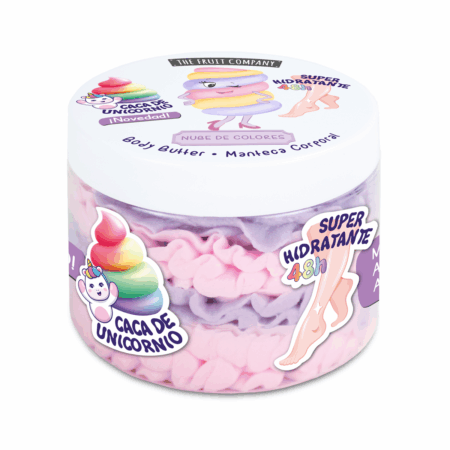 The Fruit Company, manteca corporal nube de colores