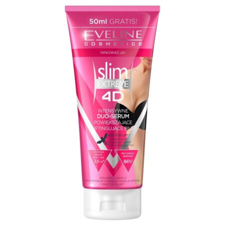 Eveline, serum voluminiza y reafirmante para el busto Slim Extreme 4D intense (200 ml)