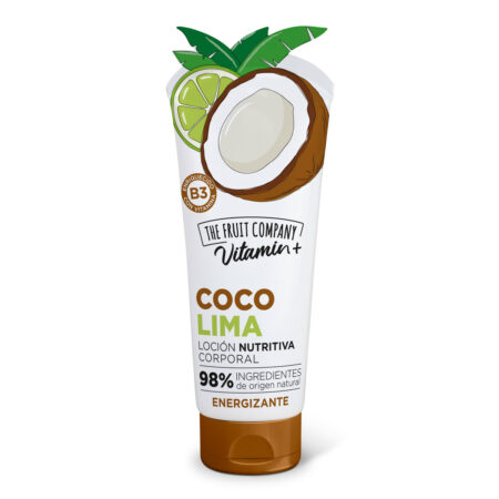 The Fruit Company, loción nutritiva corporal Vitamin+ coco lima