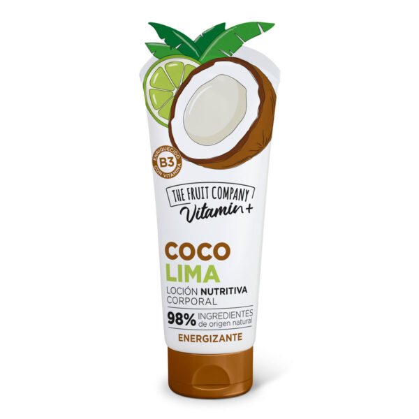 The Fruit Company, loción nutritiva corporal Vitamin+ coco lima