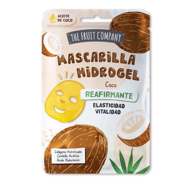 The Fruit Company, mascarill facial hidrogel coco ultrahidratante