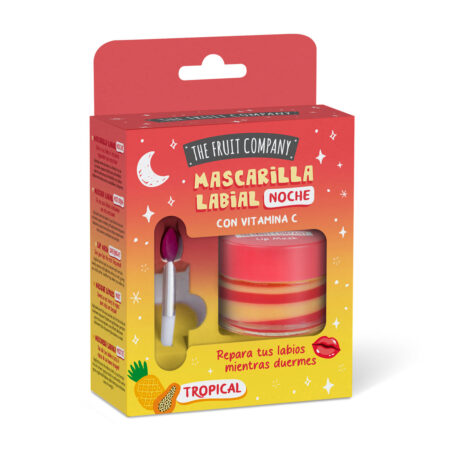 The Fruit Company, mascarilla labial noche tropical-vitamina c
