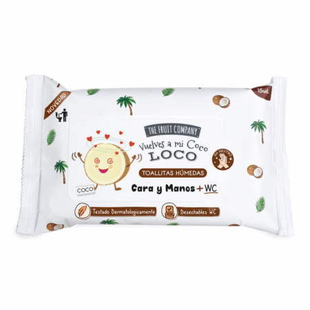 The Fruit Company, toallitas húmedas coco